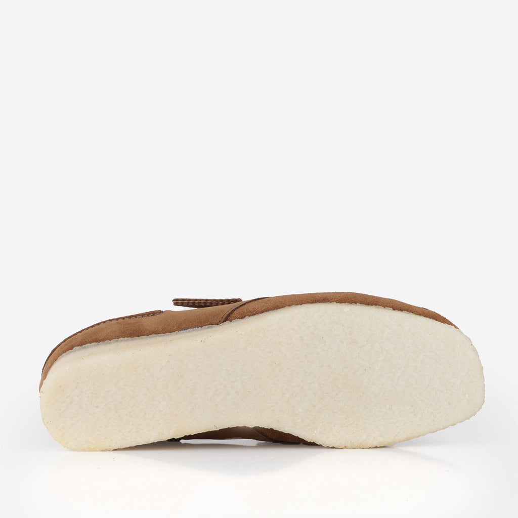 Clarks Originals Wallabee Boat Shoes, Cola Suede, Detail Shot 4