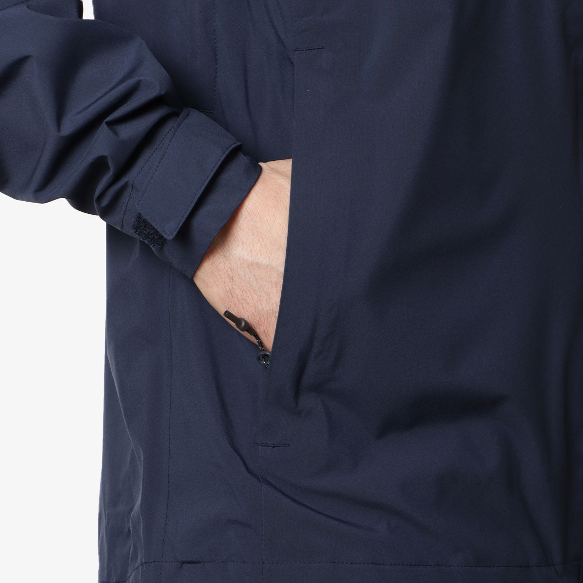 Columbia Ampli-Dry II Shell Jacket, Collegiate Navy, Detail Shot 3