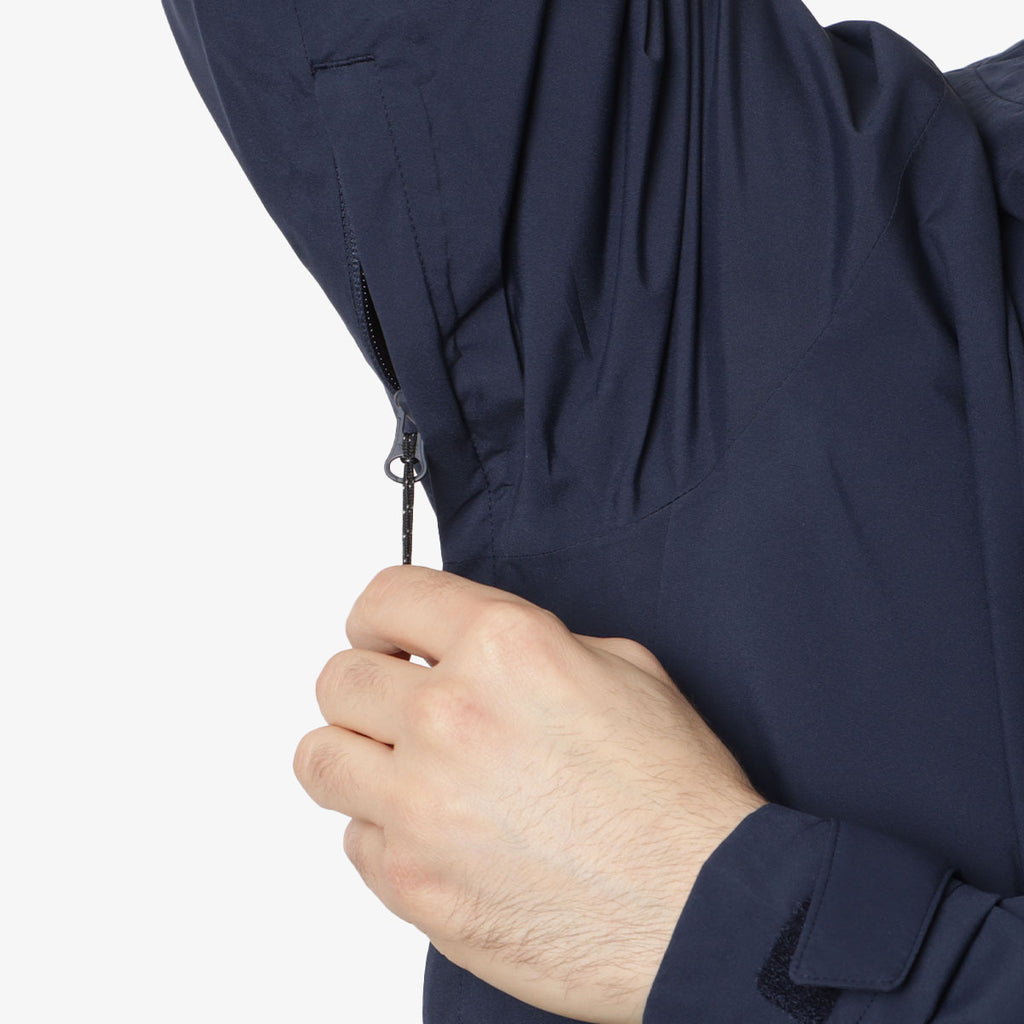 Columbia Ampli-Dry II Shell Jacket, Collegiate Navy, Detail Shot 5