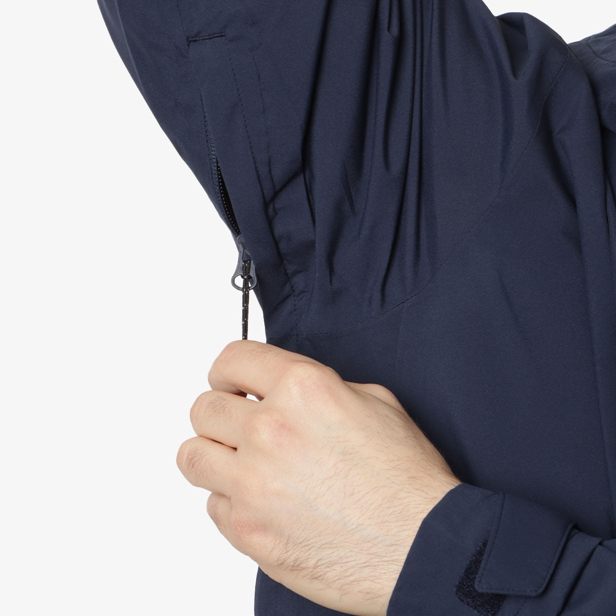 Columbia Ampli-Dry II Shell Jacket, Collegiate Navy, Detail Shot 5