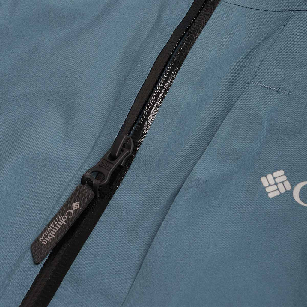 Columbia Ampli-Dry II Shell Jacket, Everblue, Detail Shot 4