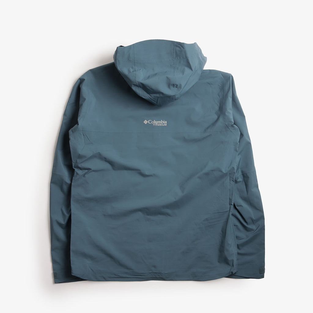 Columbia Ampli-Dry II Shell Jacket, Everblue, Detail Shot 5