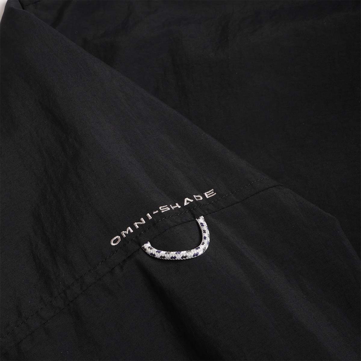 Columbia Bahama II PFG Long Sleeve Shirt, Black, Detail Shot 4