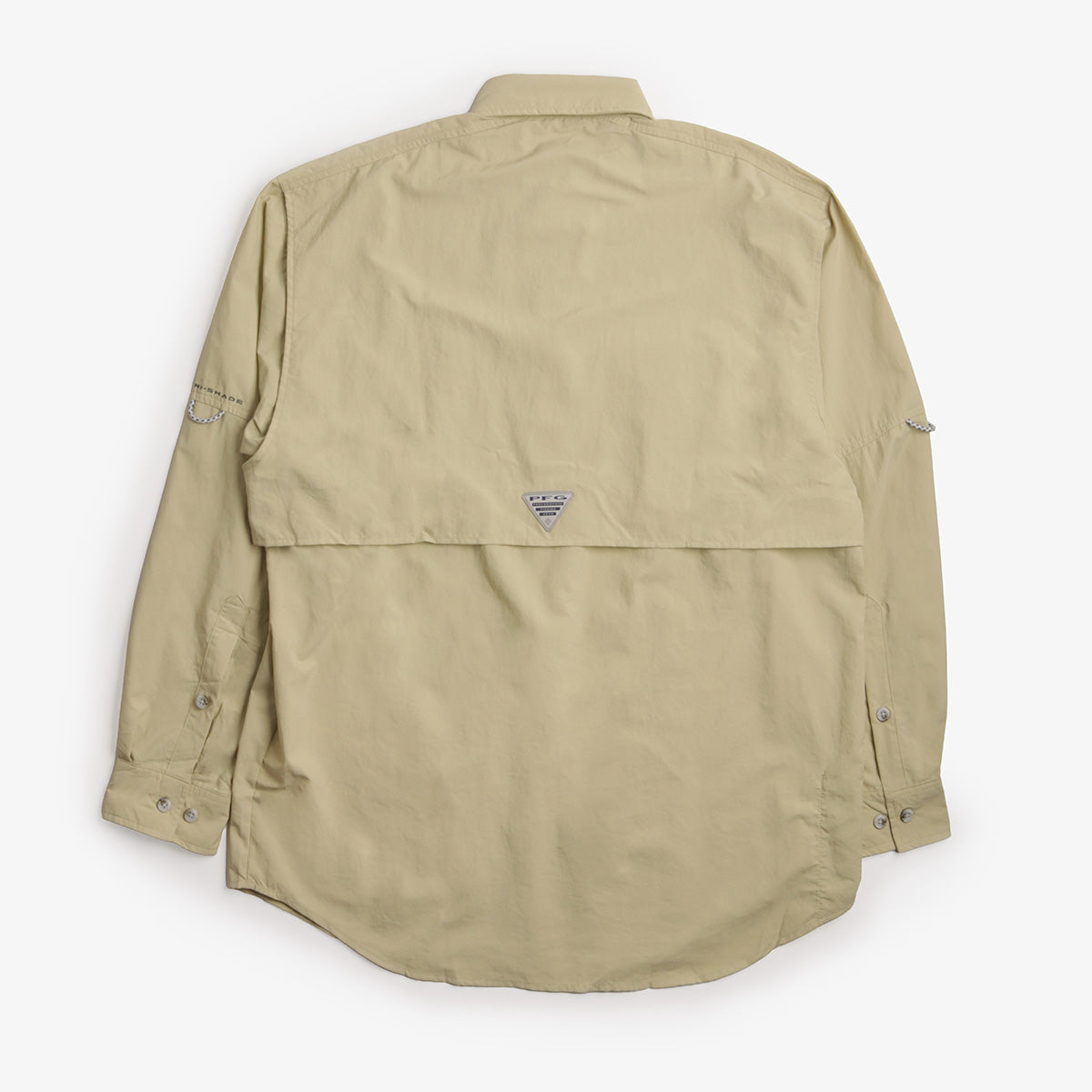 main Columbia Bahama II PFG Long Sleeve Shirt, Serpentine, Detail Shot 2