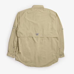 thumbnail Columbia Bahama II PFG Long Sleeve Shirt, Serpentine, Detail Shot 2