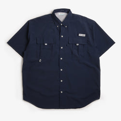 thumbnail Columbia Bahama II PFG Shirt, Collegiate Navy, Detail Shot 1
