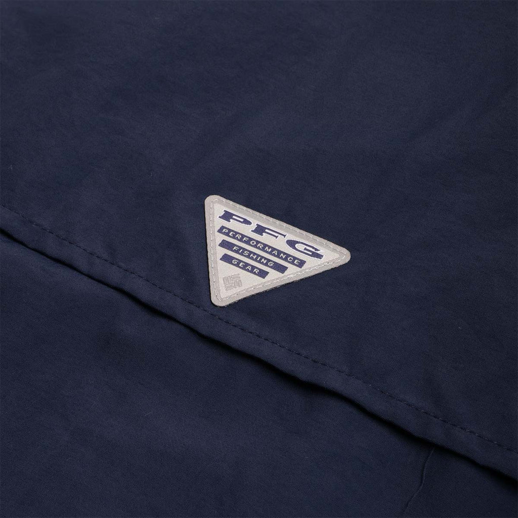 Columbia Bahama II PFG Shirt, Collegiate Navy, Detail Shot 5