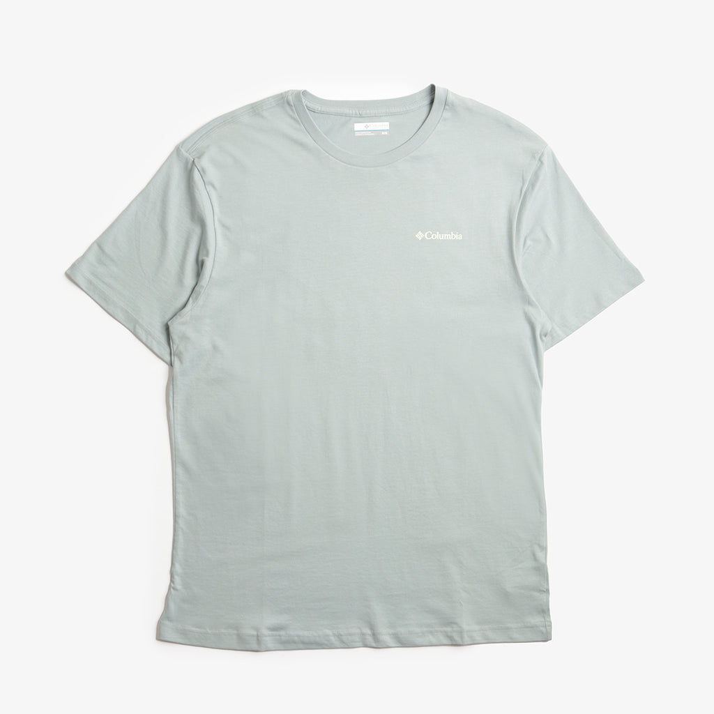 Columbia Barton Springs Graphic T-Shirt, Crushed Blue Crushed Blue, Detail Shot 2