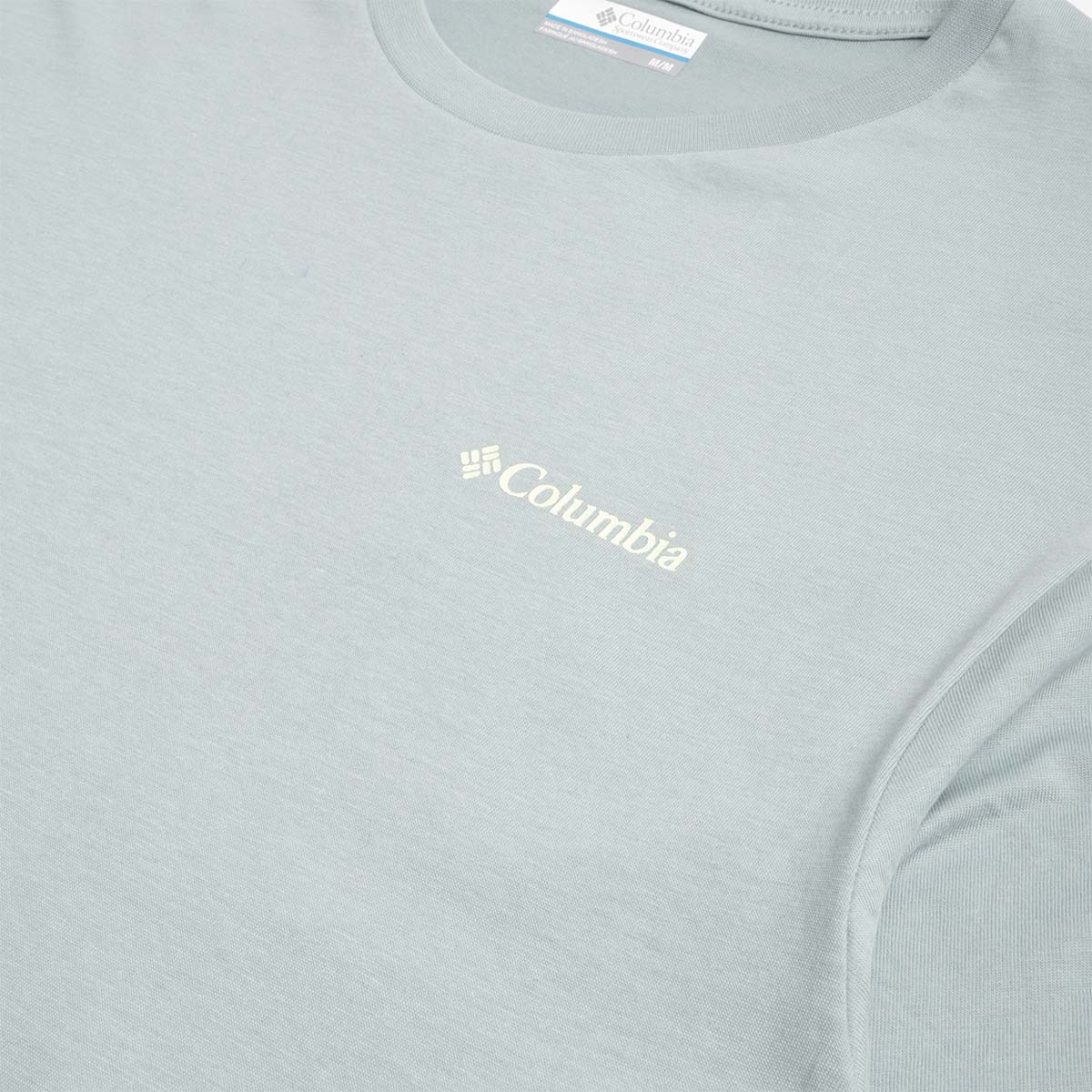 Columbia Barton Springs Graphic T-Shirt, Crushed Blue Crushed Blue, Detail Shot 3
