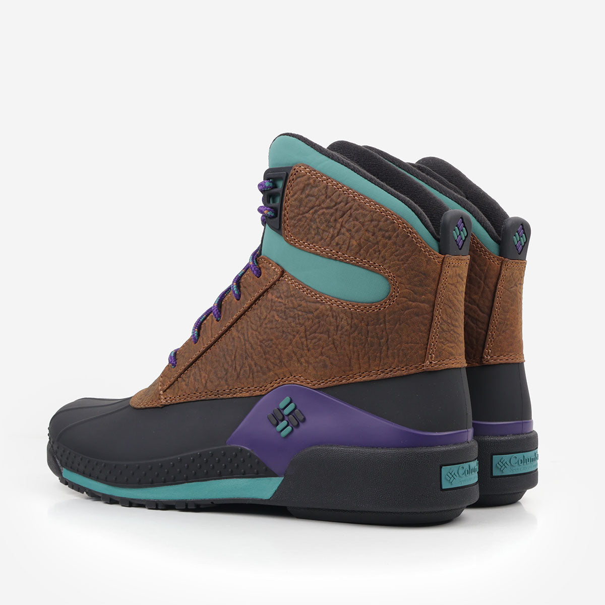 main Columbia Bugaboot 1 Limited Edition Waterproof Winter Boots, Elk Waterfall, Detail Shot 4