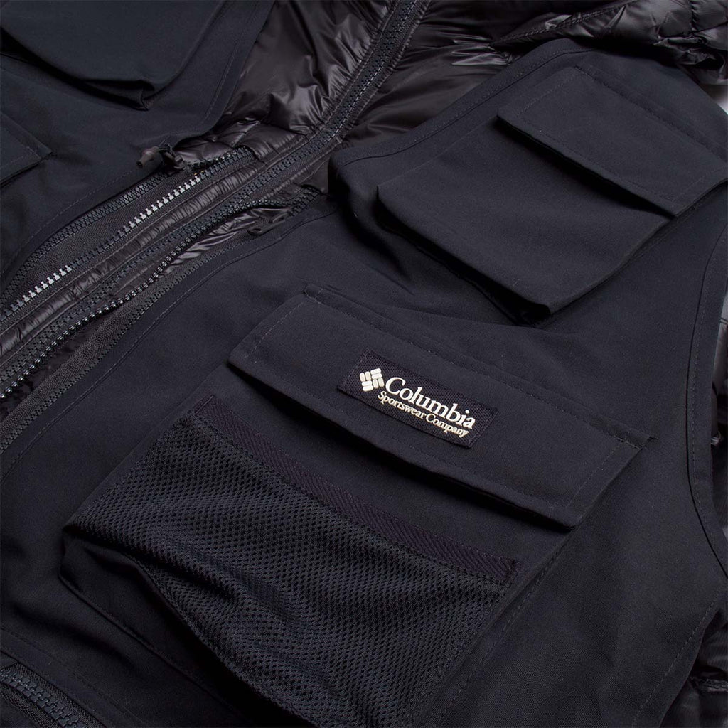 Columbia CSC1938 Dually Mountain Outerchange Jacket, Black, Detail Shot 3