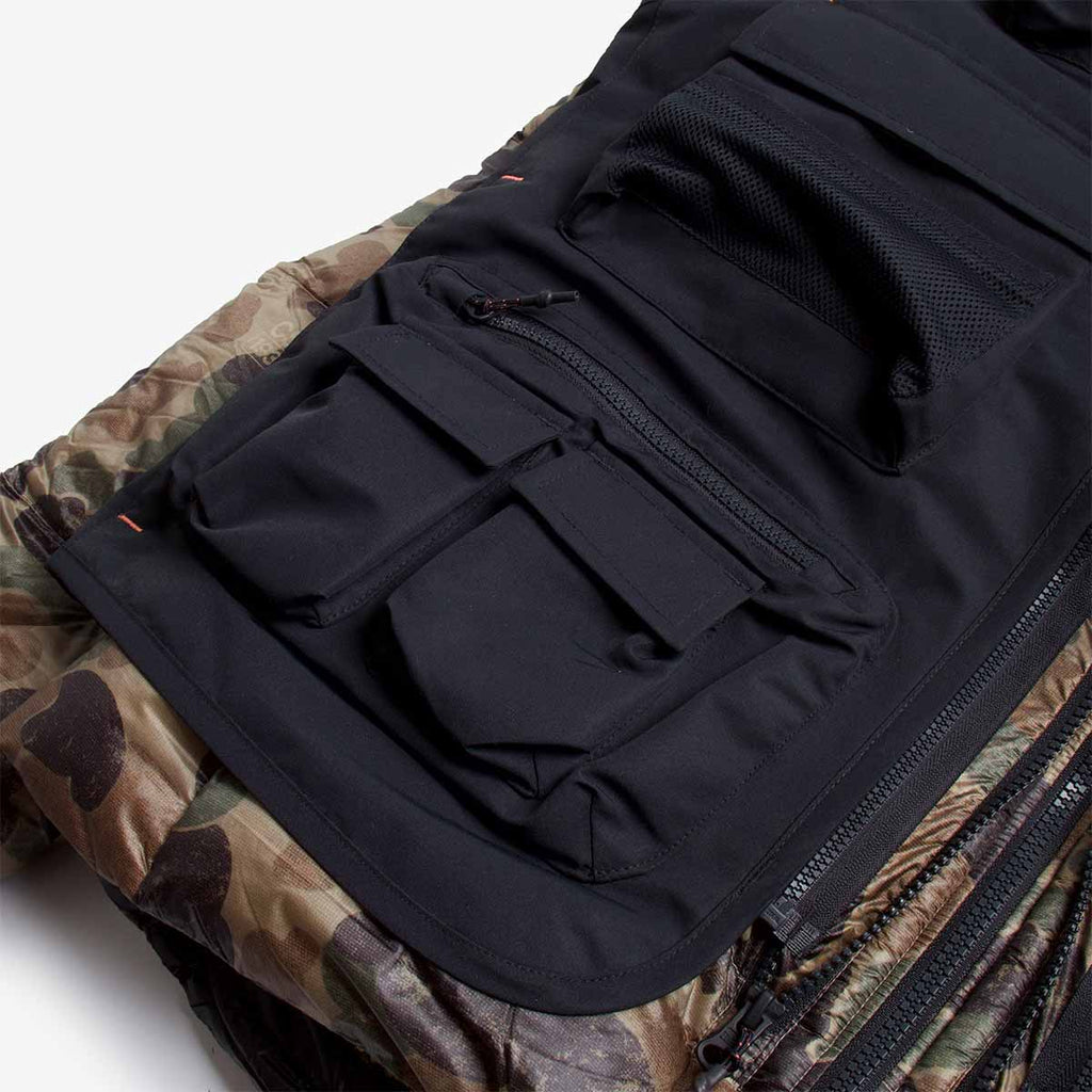 Columbia CSC1938 Dually Mountain Outerchange Jacket, British Tan Duck Camo, Detail Shot 4