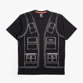 Columbia CSC1938 V1 Short Sleeve T-Shirt, Black, Detail Shot 1