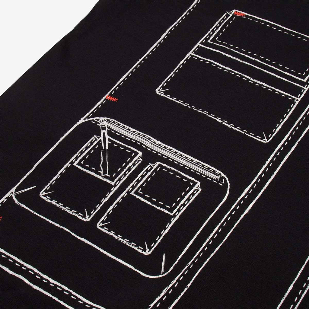 Columbia CSC1938 V1 Short Sleeve T-Shirt, Black, Detail Shot 4