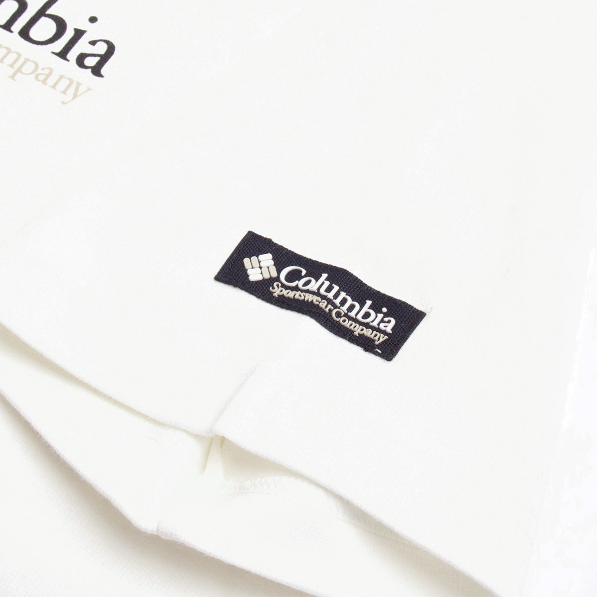 Columbia CSC 1938 V1 Short Sleeve T-Shirt, Sea Salt, Detail Shot 4