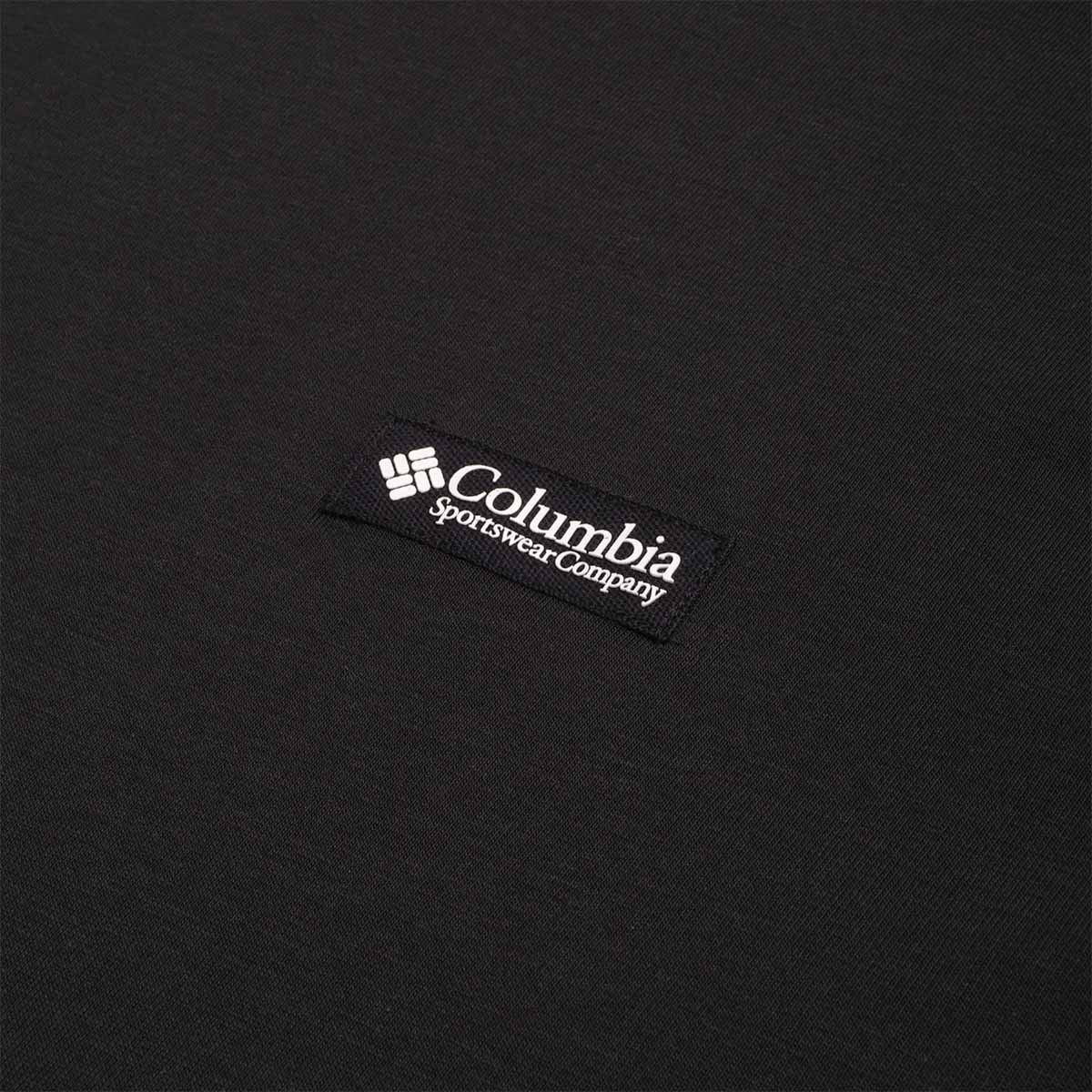 Columbia CSC Heavyweight Back Graphic T-Shirt, Black Photoreal, Detail Shot 3