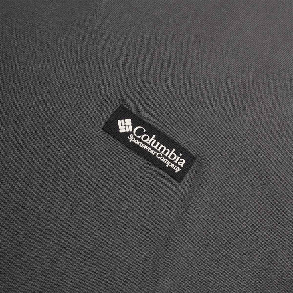 Columbia CSC Heavyweight Iconic T-Shirt, Shark Repeated Peaks, Detail Shot 2