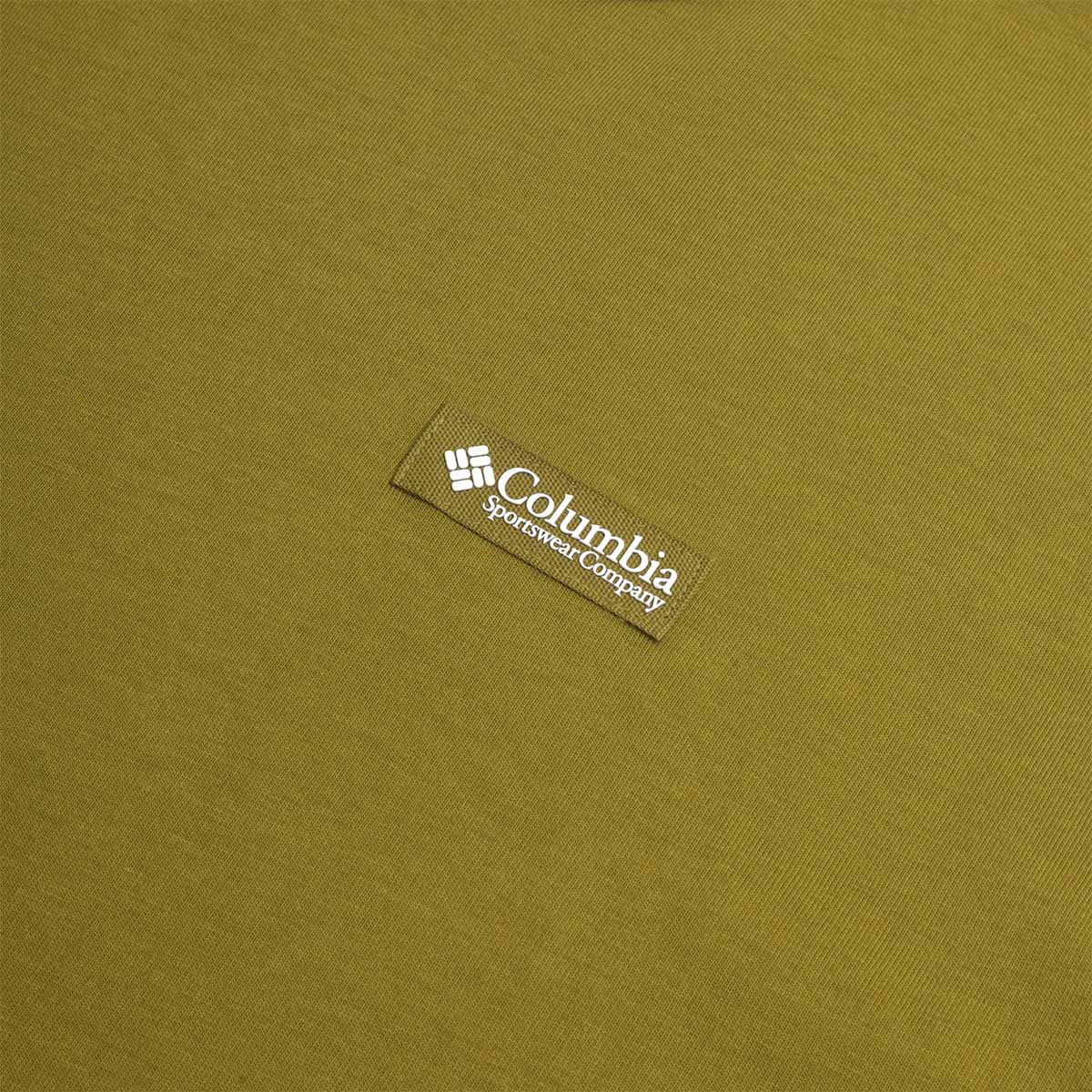 Columbia CSC Heavyweight T-Shirt, Mossy Green, Detail Shot 3