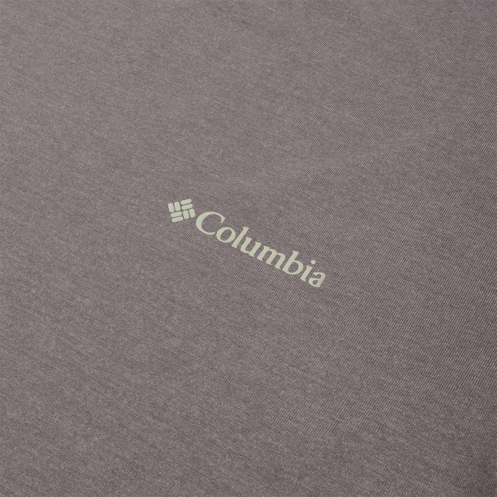 Columbia CSC Outdoor Back Graphic T-Shirt, City Grey Heather Sunscape, Detail Shot 3