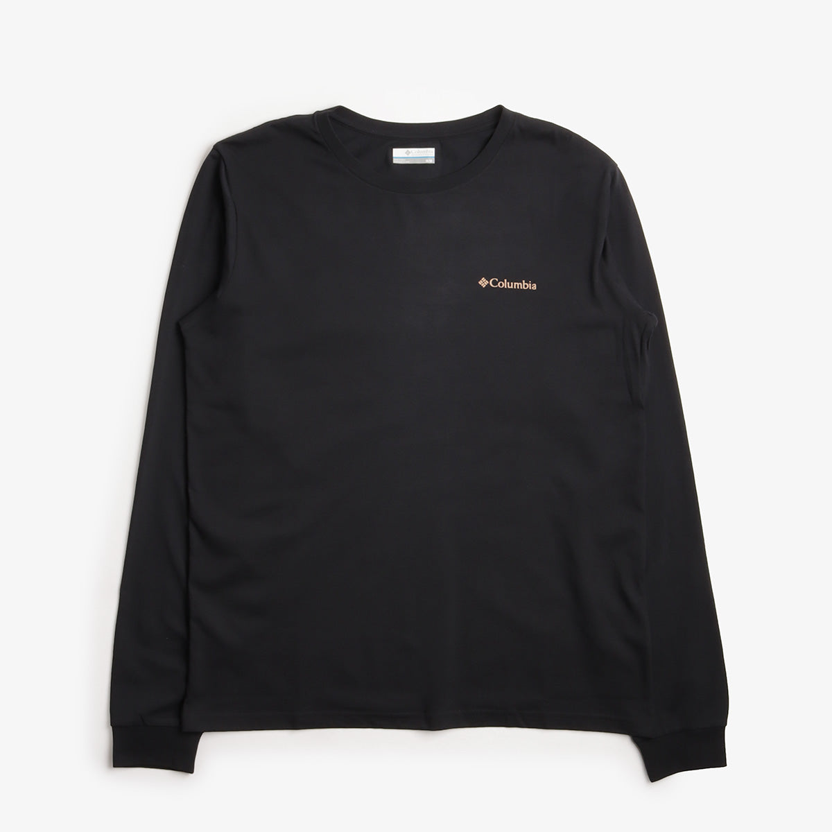 Columbia CSC Seasonal Logo Long Sleeve T-Shirt, Black Meadowland, Detail Shot 1
