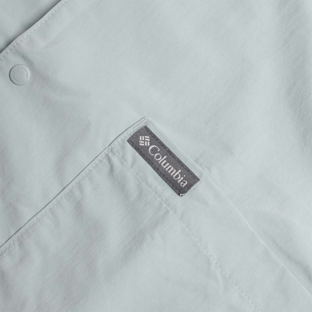 Columbia Chill Creek Long Sleeve Shirt, Crushed Blue, Detail Shot 2