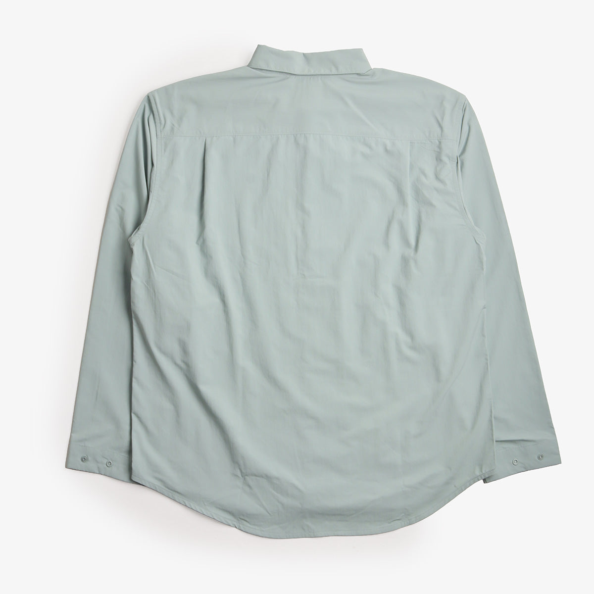 Columbia Chill Creek Long Sleeve Shirt, Crushed Blue, Detail Shot 5