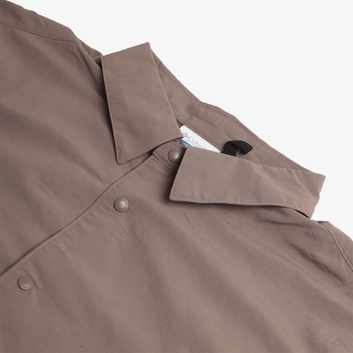 main Columbia Chill Creek Long Sleeve Shirt, Iron, Detail Shot 2