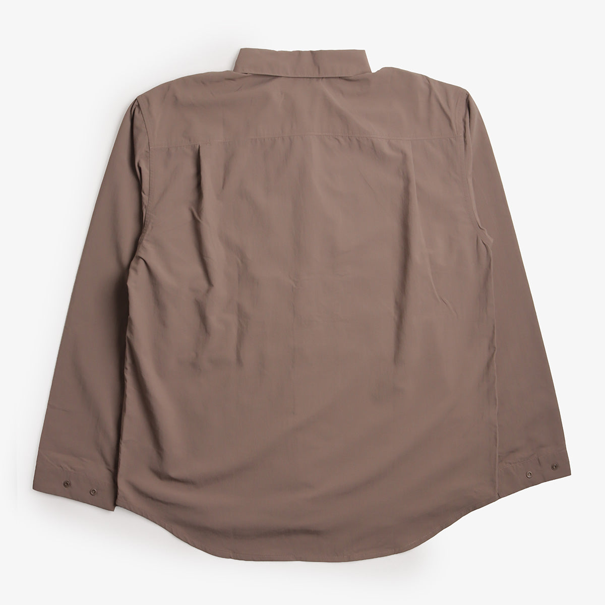 Columbia Chill Creek Long Sleeve Shirt, Iron, Detail Shot 4