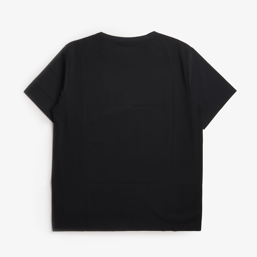 Columbia Chill Creek Woven T-Shirt, Black, Detail Shot 2