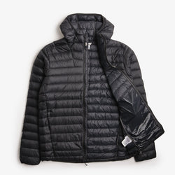 thumbnail Columbia Corelite Down Hooded Jacket, Black, Detail Shot 2