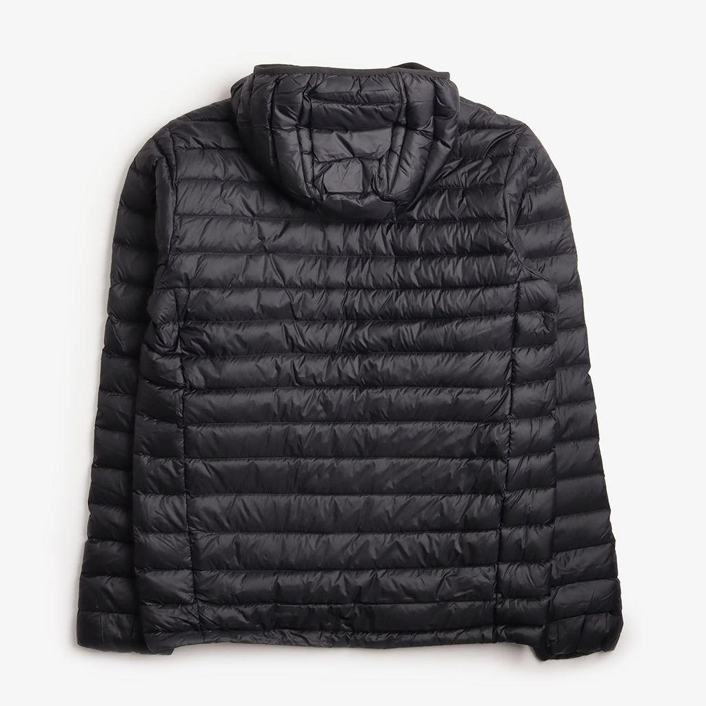 Columbia Corelite Down Hooded Jacket, Black, Detail Shot 3