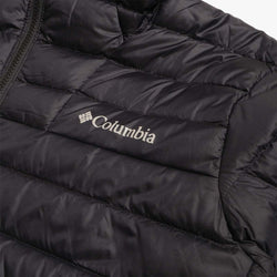 thumbnail Columbia Corelite Down Hooded Jacket, Black, Detail Shot 4