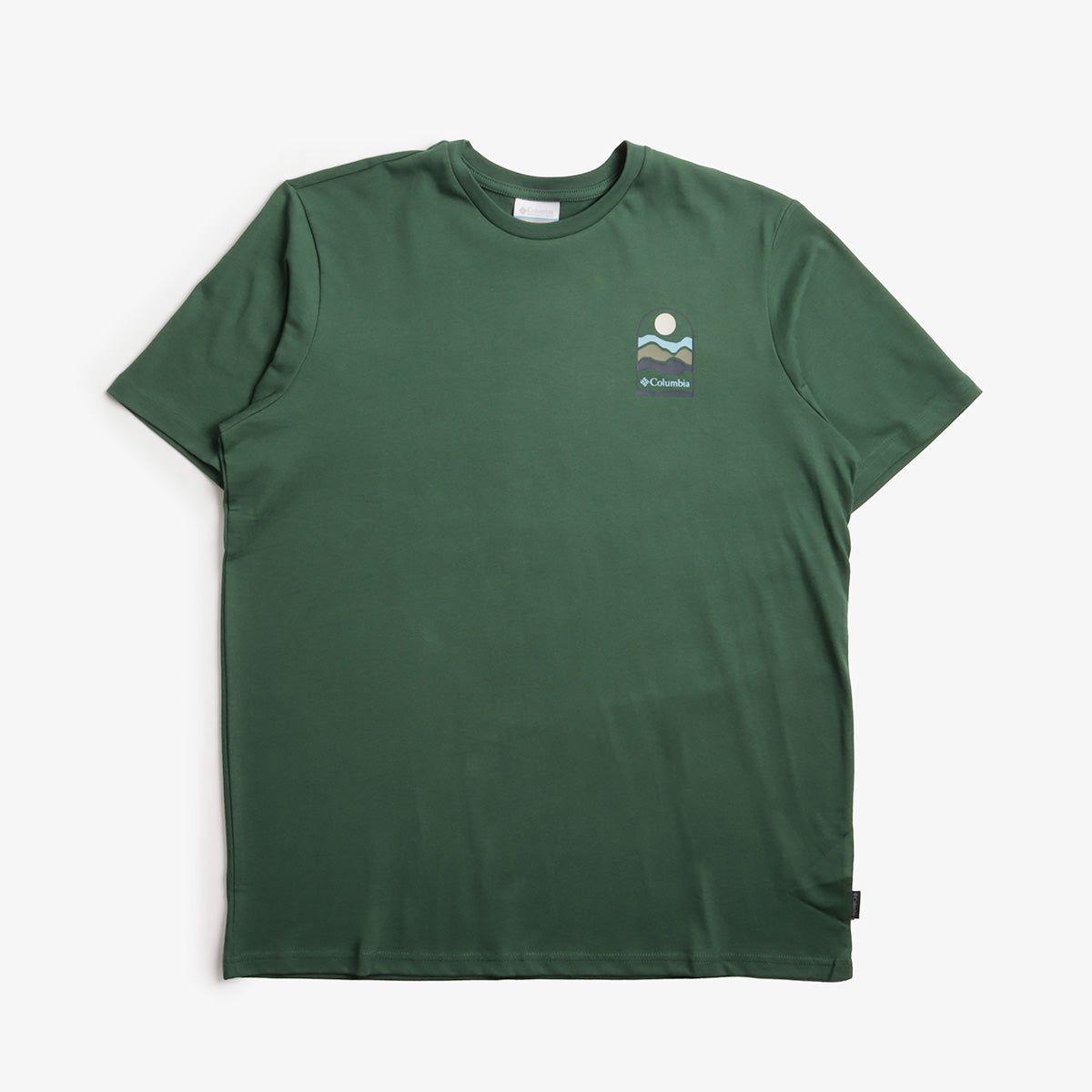 Columbia Explorers Canyon Back Graphic T-Shirt, Rainforest Get Hiked, Detail Shot 2
