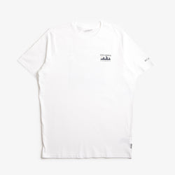 thumbnail Columbia Explorers Canyon Back Graphic T-Shirt, White Peaks and Waves, Detail Shot 2