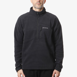 thumbnail Columbia Fast Trek III Half Zip Fleece, Black, Detail Shot 1