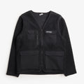 Columbia Granite Point Convertible Fleece Jacket, Black, Detail Shot 1