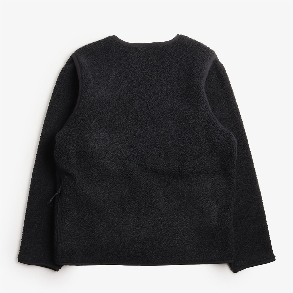 Columbia Granite Point Convertible Fleece Jacket, Black, Detail Shot 4