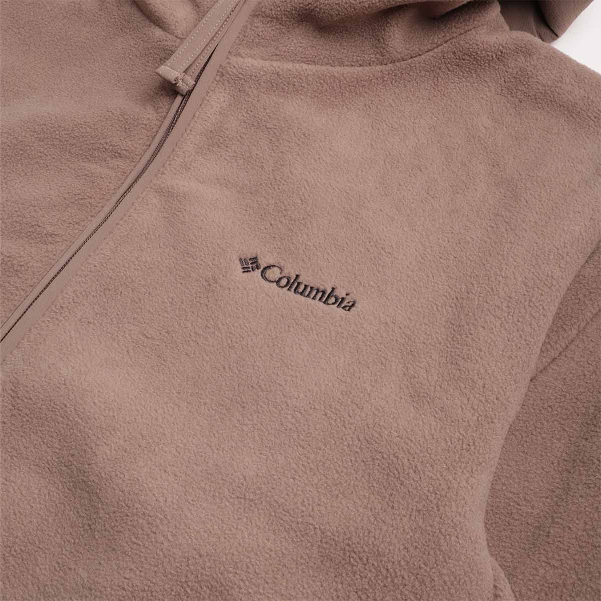main Columbia Granite Point Hooded Fleece Jacket, Iron, Detail Shot 2