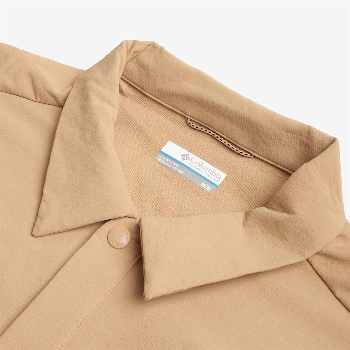 Columbia Granite Point Scout Overshirt, Canoe, Detail Shot 3