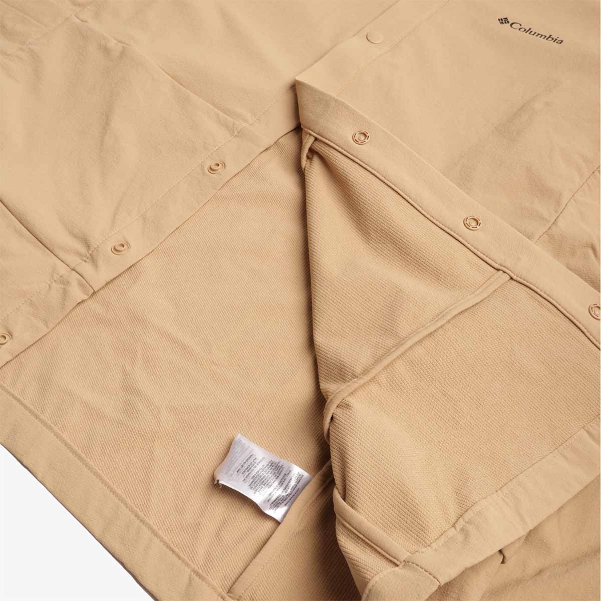 Columbia Granite Point Scout Overshirt, Canoe, Detail Shot 5