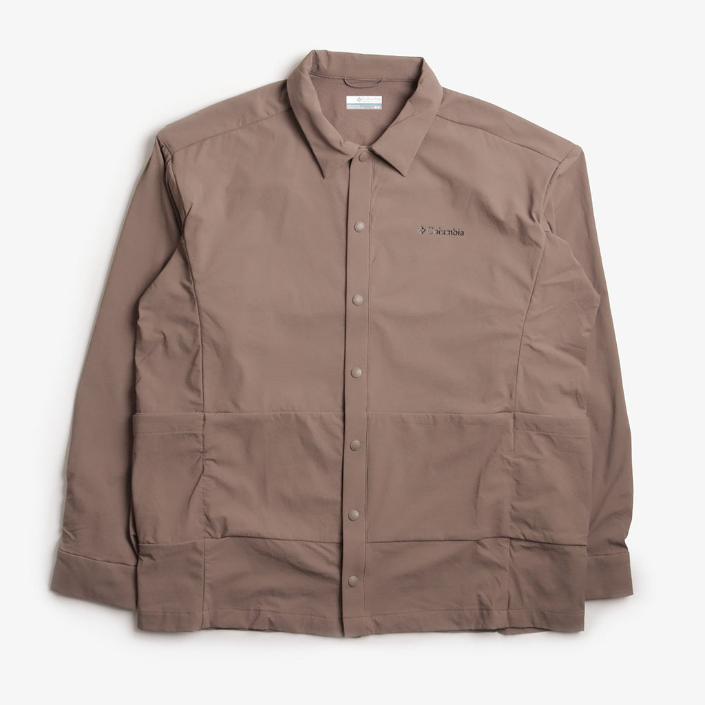 Columbia Granite Point Scout Overshirt, Iron, Detail Shot 1