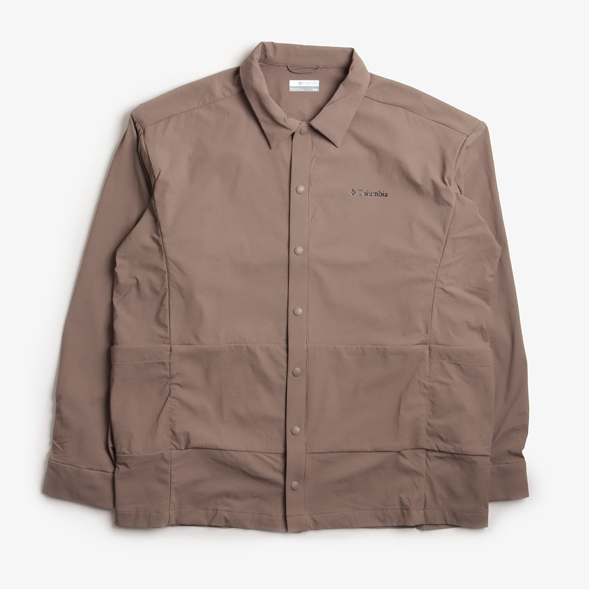 main Columbia Granite Point Scout Overshirt, Iron, Detail Shot 1