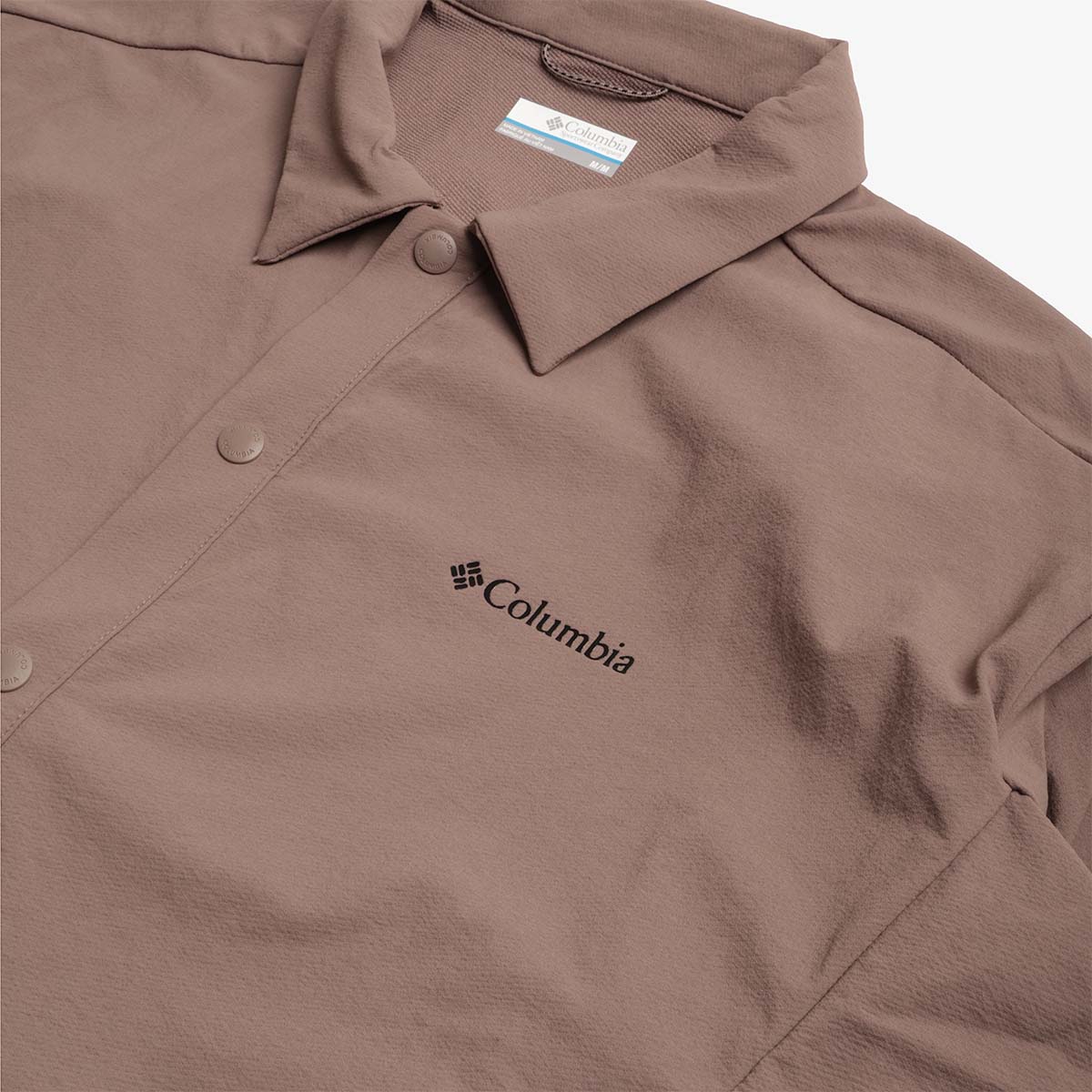 Columbia Granite Point Scout Overshirt, Iron, Detail Shot 2
