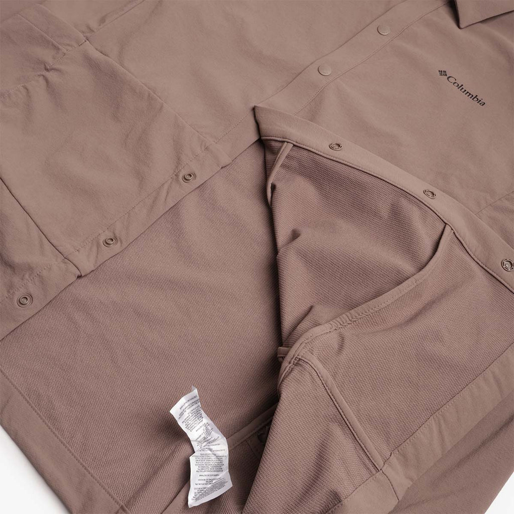 Columbia Granite Point Scout Overshirt, Iron, Detail Shot 3