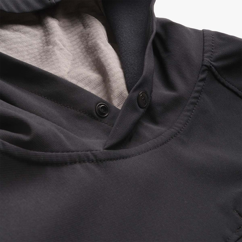 Columbia PFG Hydroforce Hoodie, Black, Detail Shot 4