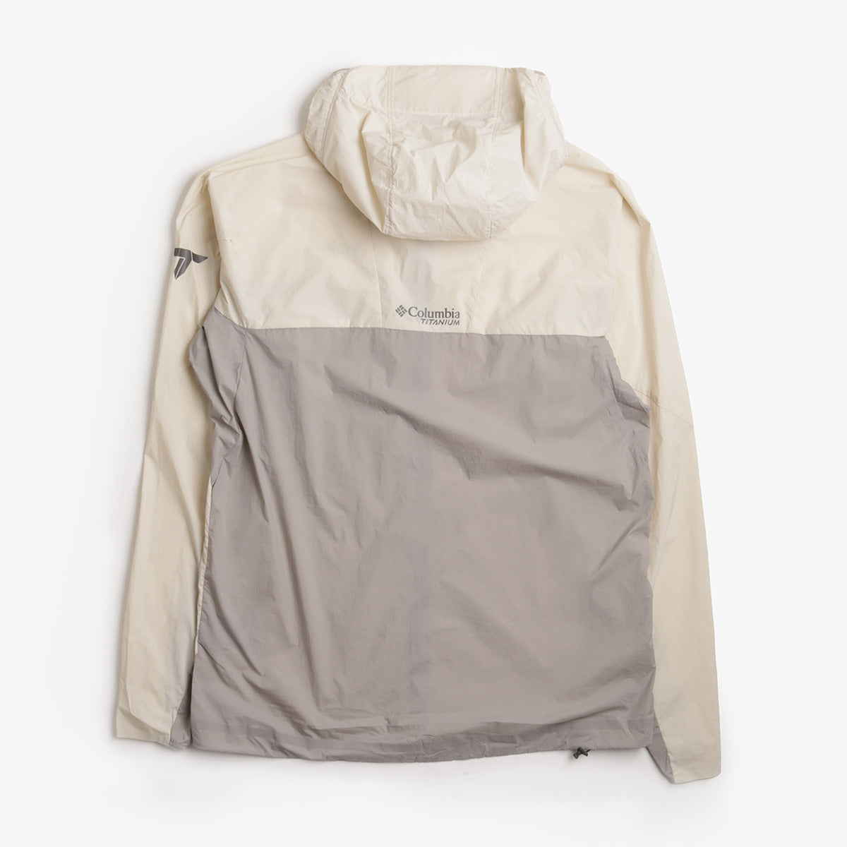 Columbia Khyex Pro Wind Jacket, Dark Stone Ti Titanium, Detail Shot 3
