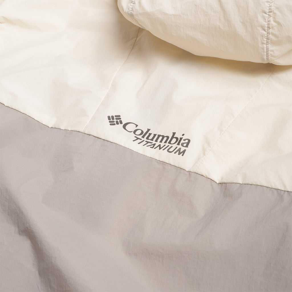 Columbia Khyex Pro Wind Jacket, Dark Stone Ti Titanium, Detail Shot 5