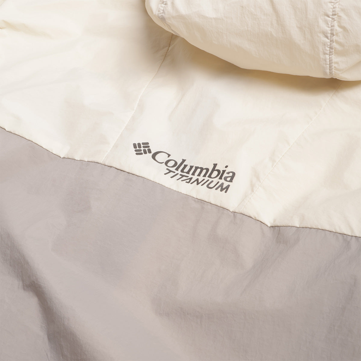 Columbia Khyex Pro Wind Jacket, Dark Stone Ti Titanium, Detail Shot 5