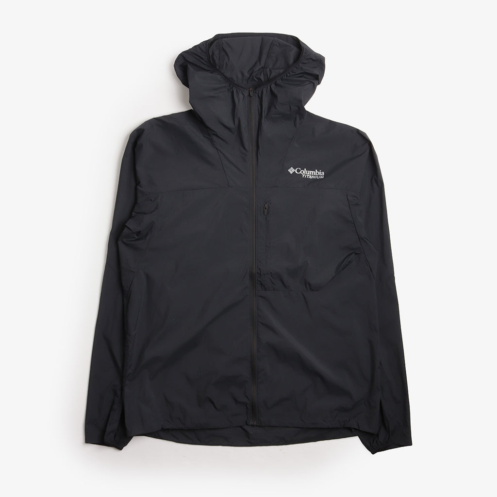 Columbia Khyex Pro Wind Jacket, Black, Detail Shot 1
