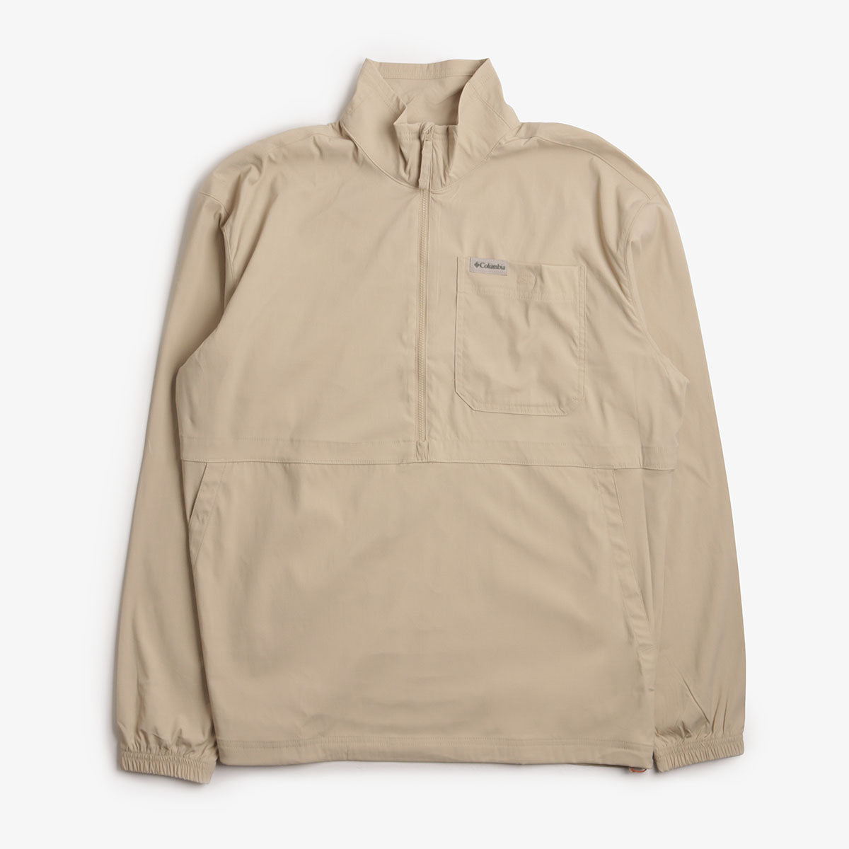 Columbia Landroamer Half Zip Overshirt, Ancient Fossil, Detail Shot 1